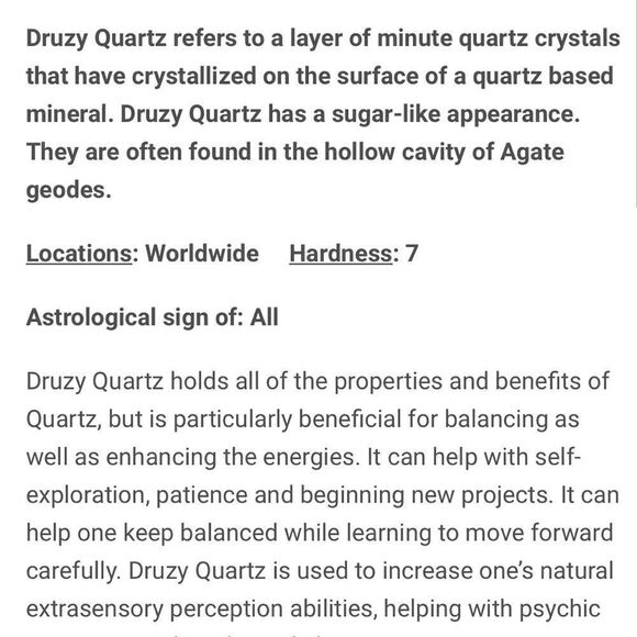 Boho stacked leather magnetic smoky druzy quartz mixed media bracelet nwt - Picture 10 of 15